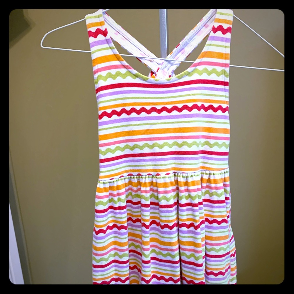 Super cute fresh striped Gymboree girls dress